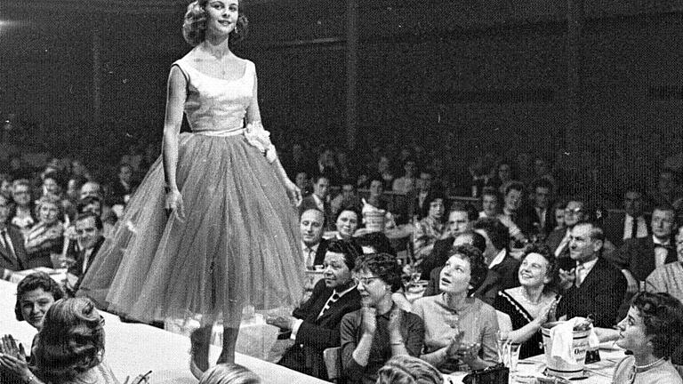 Miss Würzburg 1958: Brigitte Baum.