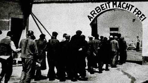 Historisch: Eine Aufnahme aus dem Lager Theresienstadt.