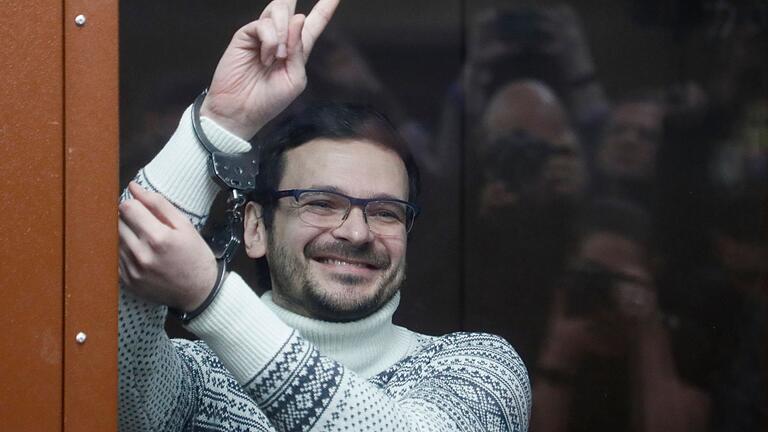 Der russische Oppositionsaktivist Ilja Jaschin - Ilja Jaschin gehört zu den Freigelassenen. (Archivbild) Der russische Oppositionsaktivist Ilja Jaschin - Ilja Jaschin gehört zu den Freigelassenen. (Archivbild)