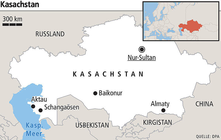 Chaos in Kasachstan: Wie ein Bad Kissinger die gewaltsamen Unruhen vor Ort erlebte Chaos in Kasachstan: Wie ein Bad Kissinger die gewaltsamen Unruhen vor Ort erlebte