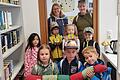 Die Kindergartenkinder aus Wernfeld mit Ihren Erzieherinnen.