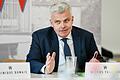 In der Diskussion: Mainfranken Theater-Intendant Markus Trabusch.