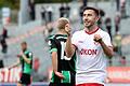 Dominik Meisel von den Würzburger Kickers darf in dieser Saison öfter als gewohnt über eigene Tore jubeln.