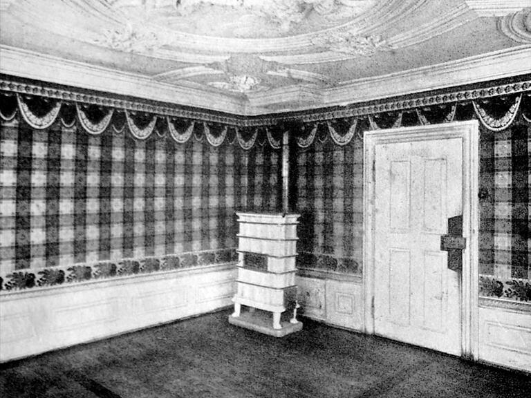 Posthalterei Esselbach: Das Napoleonszimmer im Jahr 1927 Posthalterei Esselbach: Das Napoleonszimmer im Jahr 1927
