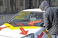 Ein besonderer Opel Adam: Das Auto wurde nach den Vorgaben zum Freihandelsabkommen TTIP gestaltet. Damit wirbt der Automobilhersteller für die Vereinbarung zwischen Europa und den USA.