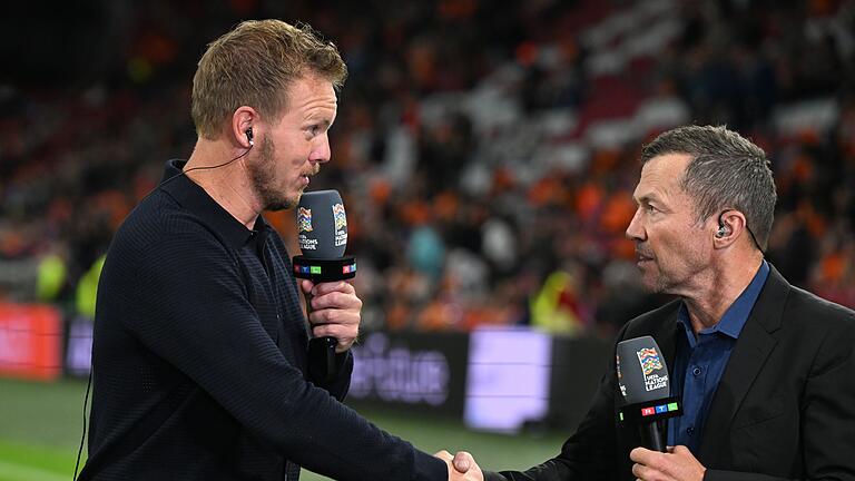 Niederlande - Deutschland - Glückwunsch vom Rekordnationalspieler. Matthäus findet Nagelsmanns Wirken toll. Niederlande - Deutschland - Glückwunsch vom Rekordnationalspieler. Matthäus findet Nagelsmanns Wirken toll.