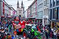 Zehntausende Narren kamen 2020 zum Faschingszug nach Würzburg (Archivbild). Da wusste noch niemand, dass es eine zweijährige Pause geben würde. In diesem Jahr ist es aber wieder soweit, am Faschingssonntag, 19. Februar, gibt es wieder einen Zug durch Würzburgs Straßen.