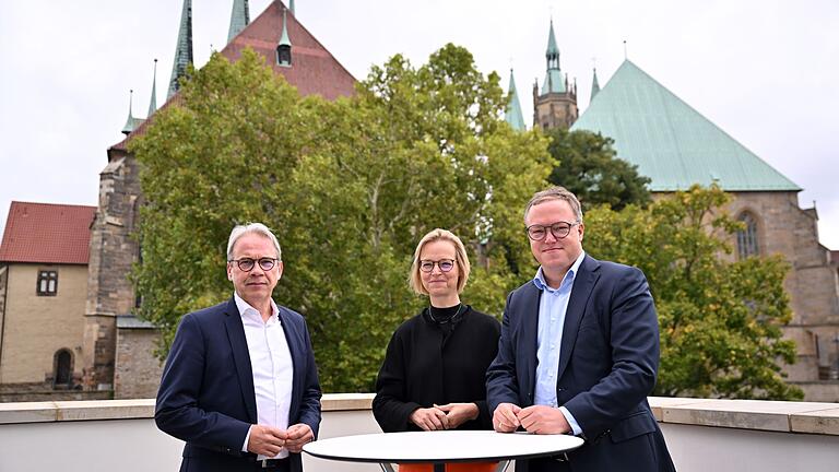 Sondierungsgespräche in Thüringen       -  Brombeer-Koalition jetzt schon vor dem Aus? (Archivbild)