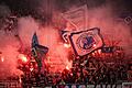 Hamburger SV - FC St. Pauli       -  Der HSV hat für Pyro-Vorfälle im Derby gegen den FC St. Pauli eine hohe Geldstrafe erhalten (Archivbild).