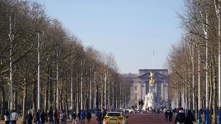 Der Buckingham-Palast       -  Ein Highlight jedes Besuchs in London: Der Stadtpalast der Royal Family. (Archivbild)