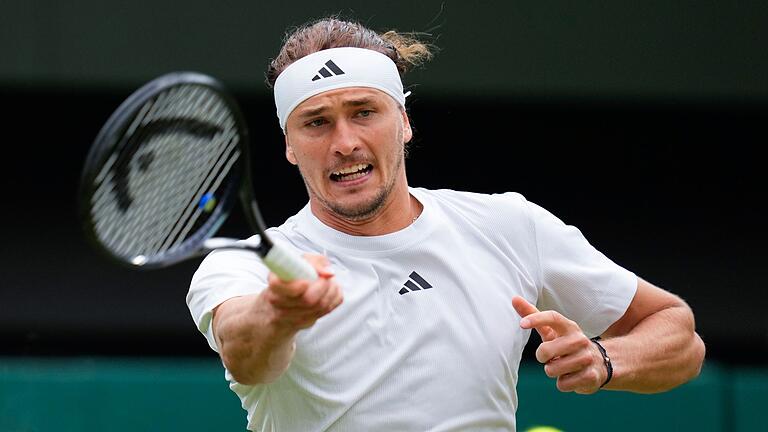 Wimbledon 2024       -  Alexander Zverev scheiterte in Wimbledon im Achtelfinale.