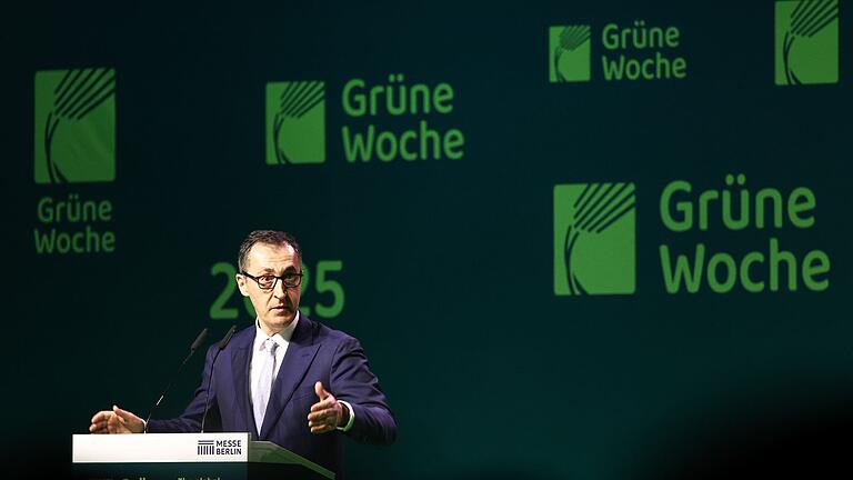 Vor der Grünen Woche - Eröffnungsfeier       -  Für Cem Özdemir (Grüne) ist es die letzte Grüne Woche in seiner Funktion als Landwirtschaftsminister.