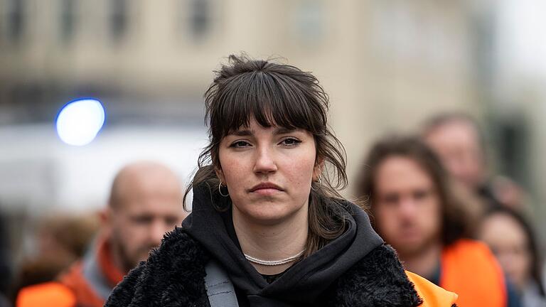 Proteste.jpeg       -  Carla Hinrichs, Sprecherin der 'Letzten Generation'.