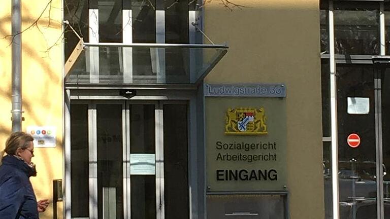 Das Würzburger Sozialgericht in der Ludwigstrasse.