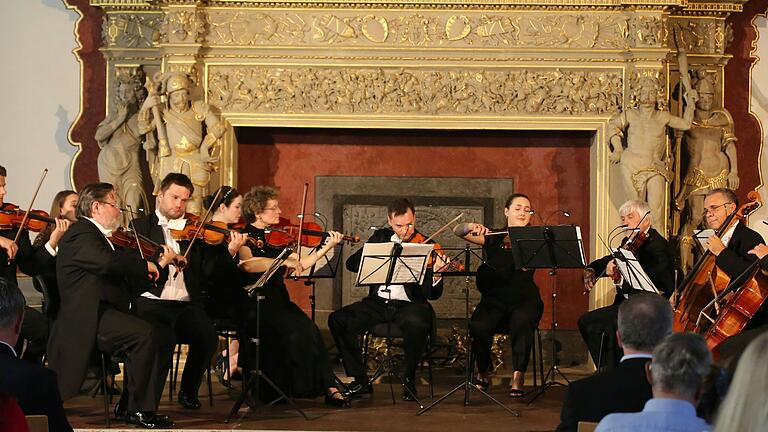 Am Samstag fanden fünf Auswahlkonzerte auf dem Musikfest auf Schloss Weikersheim statt. Am Samstag fanden fünf Auswahlkonzerte auf dem Musikfest auf Schloss Weikersheim statt. 