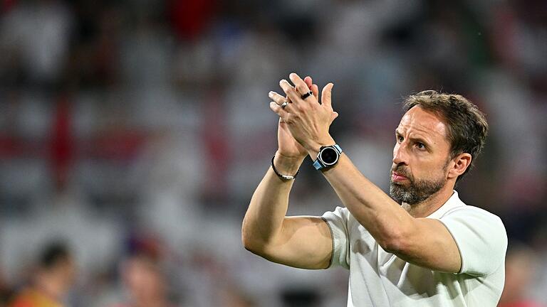 Gareth Southgate       -  Trifft mit den Three Lions im EM-Achtelfinale auf die Slowakei: Englands Trainer Gareth Southgate.