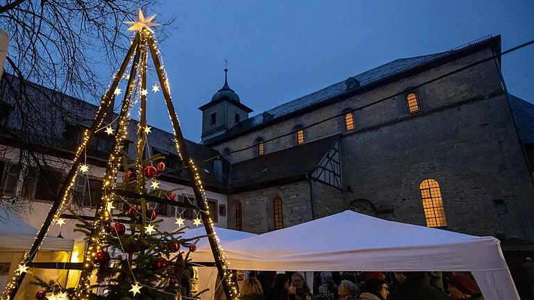Romantische Klosterweihnacht im Kloster Wechterswinkel