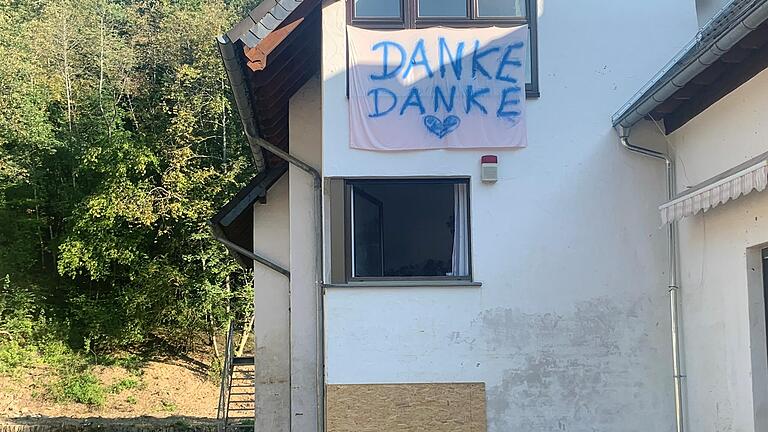 Die Dankbarkeit der Bürger im Ahrtal über die Hilfe aus ganz Deutschland ist groß. Die Dankbarkeit der Bürger im Ahrtal über die Hilfe aus ganz Deutschland ist groß.