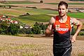 Eingekleidet war Manuel Stöckert (im Bild) schon. Er war bei den Leichtathletik-Europameisterschaften in Amsterdam für den Halbmarathon vorgesehen, muss aber wegen einer Blinddarm-Operation passen.