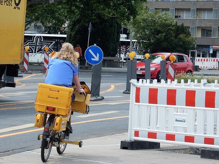 Dem Radler will das Baustellenmanagement Alternativen zeigen und nicht nur zum Absteigen auffordern.