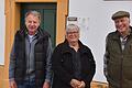 Drei der vier Bürgermeister aus der Verwaltungsgemeinschaft Röttingen treten bei der Kommunalwahl 2026 nicht mehr an: von links Edwin Fries aus Riedenheim, Karin Fries aus Tauberrettersheim und Engelbert Zobel aus Bieberehren.