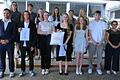 Die Mittlere Reife erwarben elf Absolventinnen und Absolventen der Montessorischule Rhön-Saale (10. Klasse). Hinten, von links: Tim Kieslich, Niklas Schleppe, Ella Holzheimer, Lieselotte Peckmann, Helene Wirsing (Jahrgangsbeste) und Leni Maidhof; ...       -  Die Mittlere Reife erwarben elf Absolventinnen und Absolventen der Montessorischule Rhön-Saale (10. Klasse). Hinten, von links: Tim Kieslich, Niklas Schleppe, Ella Holzheimer, Lieselotte Peckmann, Helene Wirsing (Jahrgangsbeste) und Leni Maidhof; vordere Reihe von links: Klassenleiter Martin Oertel, Til Allmann, Paulina Lang, Milana Schischko, Lina Niebling und David Schlössinger sowie stellvertretende Klassenleiterin Susana Hernandez.