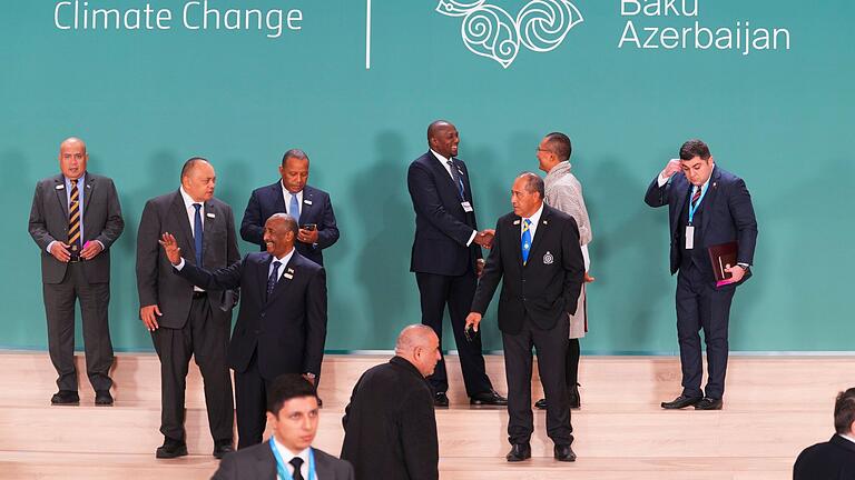 Weltklimakonferenz COP29 in Baku       -  Zahlreiche Staats- und Regierungschef treffen sich derzeit in Baku in Aserbaidschan.