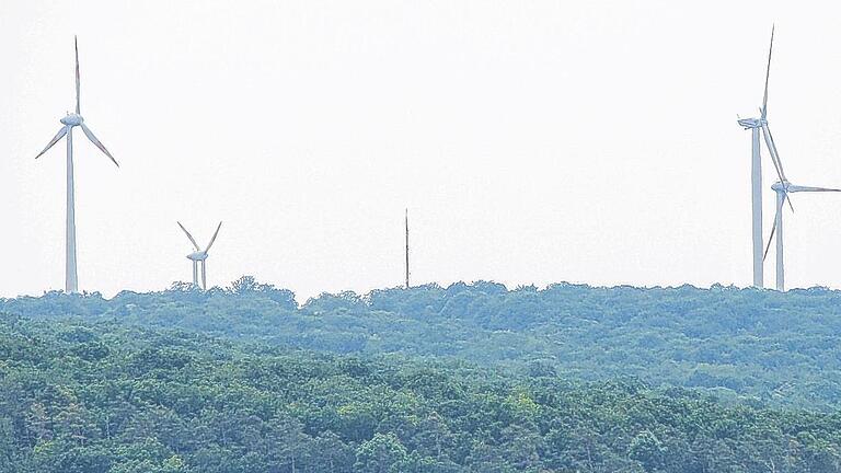 Platz für Windräder: Hinter dem Röttinger Bürgerwald stehen bereits einige Windräder - allerdings auf baden-württembergischer Seite. Nun wollen auch die Gemeinden der Verwaltungsgemeinschaft Röttingen von der Windkraft profitieren und sehen mögliche Flächen dafür auch im Wald. Platz für Windräder: Hinter dem Röttinger Bürgerwald stehen bereits einige Windräder - allerdings auf baden-württembergischer Seite. Nun wollen auch die Gemeinden der Verwaltungsgemeinschaft Röttingen von der Windkraft profitieren und sehen mögliche Flächen dafür auch im Wald.