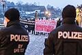 Rund 130 Teilnehmer der Gruppe 'Eltern stehen auf' veranstalteten am Rosenmontag-Nachmittag in Würzburg eine Demo  – mit Partymusik und in Kostümen. Es gab Gegenprotest und großes Polizeiaufgebot.