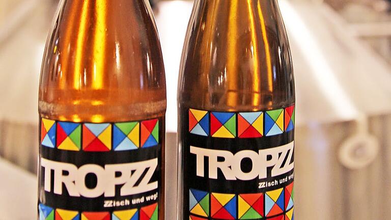 'Tropzz' heißt das neue Studentenbier aus Würzburg. 150 Liter davon wird es geben.