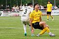 Nichts zu jubeln hatte Hannes Glas vom TSV Eisingen (rechts, hier im Hinspiel gegen Ricardo Santos) im Rückspiel gegen den TuS Leider.