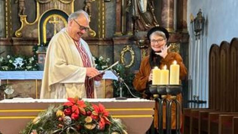 Dank an Kirchenpflegerin Hannelore Müller. Dank an Kirchenpflegerin Hannelore Müller.
