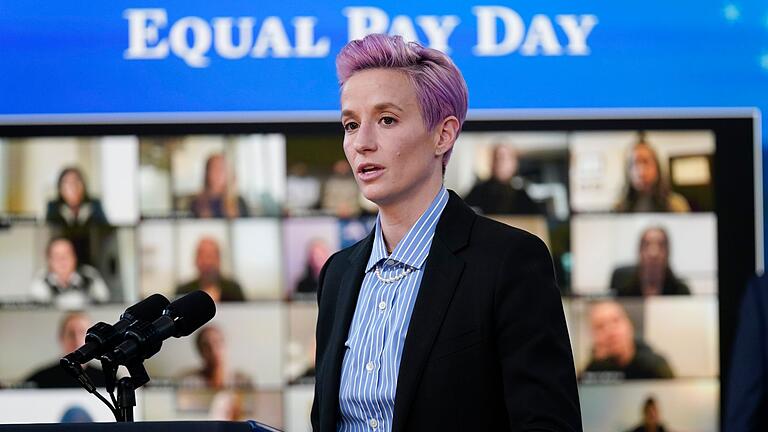 Megan Rapinoe - Die ehemalige US-Fußballerin Megan Rapinoe ist Vorreiterin im Kampf um Geschlechtergerechtigkeit. Megan Rapinoe - Die ehemalige US-Fußballerin Megan Rapinoe ist Vorreiterin im Kampf um Geschlechtergerechtigkeit.