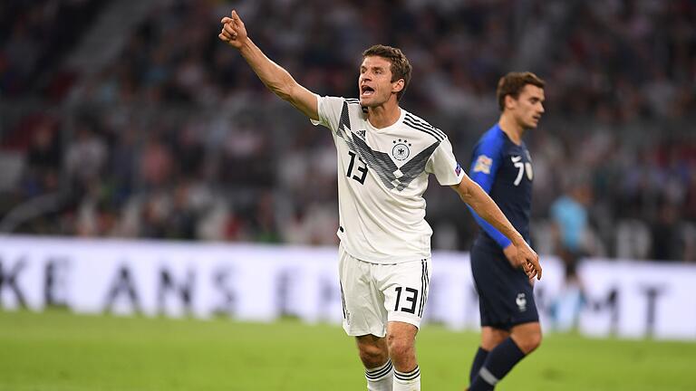 Deutschland - Frankreich - Müller wurde nach der Nations-League-Premiere von Bundestrainer Löw wie Hummels und Boateng vorerst nicht mehr berücksichtigt. Deutschland - Frankreich - Müller wurde nach der Nations-League-Premiere von Bundestrainer Löw wie Hummels und Boateng vorerst nicht mehr berücksichtigt.