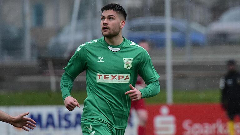 &nbsp;Laurin Schmid (Archivfoto) vom TSV Großbardorf erzielte zwei Tore im Test gegen den FC Coburg.