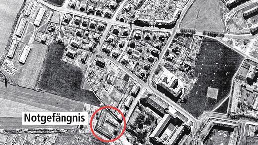 Tatort: Das 6000 Quadratmeter große Gestapo-Gefängnis lag hinter dem Wittelsbacher Platz, wo heute die Franz-Oberthür-Schule ist.
