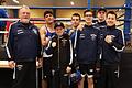 Unser Bild zeigt das Bad Kissinger Box-Team in Erfurt mit (von links) Edgar Feuchter, Mohammad Shadab, Elias Leifels, Florian Säwert, Elias Paul, Kai Friedensohn und Max Neb. Foto: Frank Leifels       -  Unser Bild zeigt das Bad Kissinger Box-Team in Erfurt mit (von links) Edgar Feuchter, Mohammad Shadab, Elias Leifels, Florian Säwert, Elias Paul, Kai Friedensohn und Max Neb. Foto: Frank Leifels