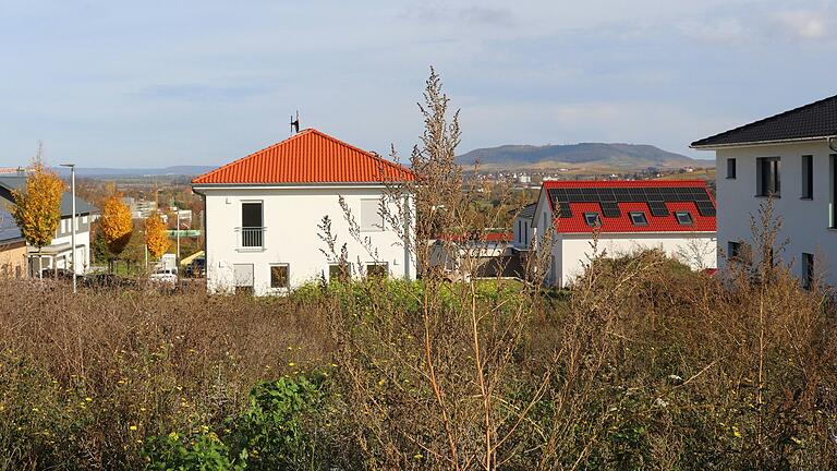 Panoramablick inklusive: Wer am Südlichen Hammerstiel in Kitzingen baut, hat freie Sicht bis zum Schwanberg.