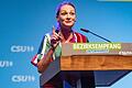Wird wohl in Markus Söders Regierungsmannschaft bleiben, offen ist hingegen immer noch, in welchem Ressort: die bisherige CSU-Digitalministerin Judith Gerlach aus Aschaffenburg.