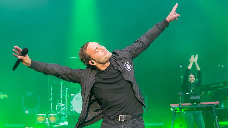 Bosse im Sommer beim Taubertal-Festival. Im Januar steht er in der Posthalle in Würzburg auf der Bühne.