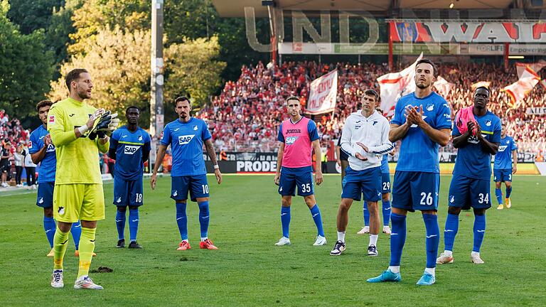 1. FC Union Berlin - TSG 1899 Hoffenheim       -  Die TSG Hoffenheim steht nach drei Niederlagen in Serie kurz vor der Abstiegszone.