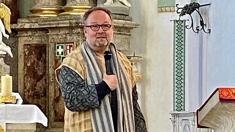 Frank Greubel als Judas. Frank Greubel als Judas.