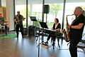 Die ganze Bandbreite der musikalischen Ausbildung zeigten unter anderem (von links):&nbsp; Maximilian Ludwig (Schlagzeug), Rehan Syed (E-Gitarre), Martha Bolkart-Mühlrath (Klavier) und Markus Zitzmann&nbsp;(Saxophon).