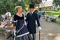 Kaiser Wilhelm II. und Kaiserin Auguste Viktoria schauten beim Schlossfest in Aschach vorbei.       -  Kaiser Wilhelm II. und Kaiserin Auguste Viktoria schauten beim Schlossfest in Aschach vorbei.