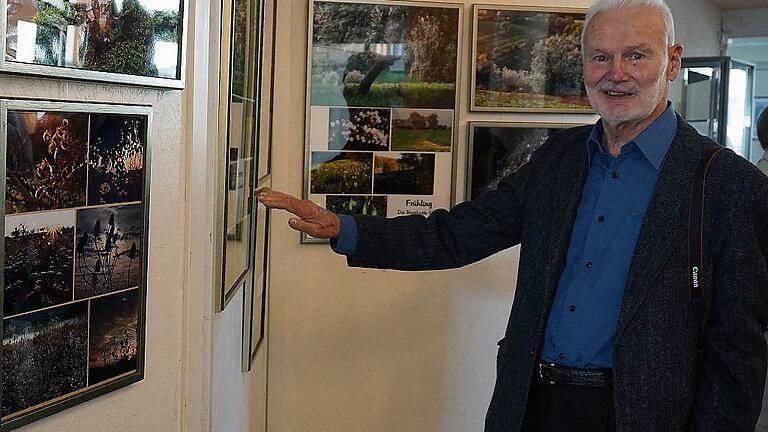 Zu jeder Jahreszeit fotografierte Günter Hübner die Bergheide. Die Gemeinde Gochsheim zeigt die Fotos nun in einer eigenen Ausstellung im Rathaus.