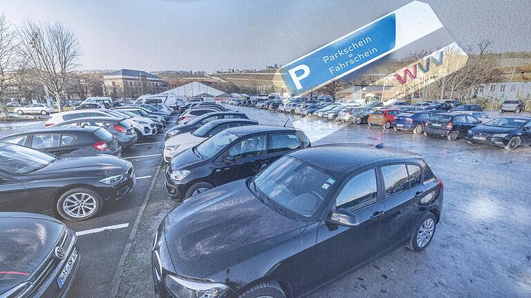 Blick auf den Parkplatz an der Talavera in Würzburg. Das Parken dort wird bald Geld kosten. Wie sieht es in anderen Städten aus? Blick auf den Parkplatz an der Talavera in Würzburg. Das Parken dort wird bald Geld kosten. Wie sieht es in anderen Städten aus?