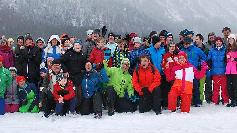 Die Gruppe nach dem Rennen an den Chiemgau-Seen.