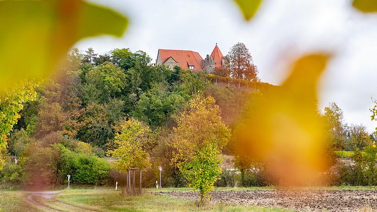 Blick auf das Schloss Frankenberg