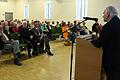 Über 100 Gäste feierten mit dem Vorsitzenden Wolfgang Vorwerk in der Alten Turnhalle das 65-jährige Bestehen des Geschichts- und Museumsvereins Lohr. Foto: Thomas Josef Möhler
