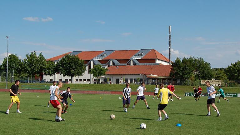 Sv Kürnach Sportplatz       -  Der Sportplatz des SV Kürnach.